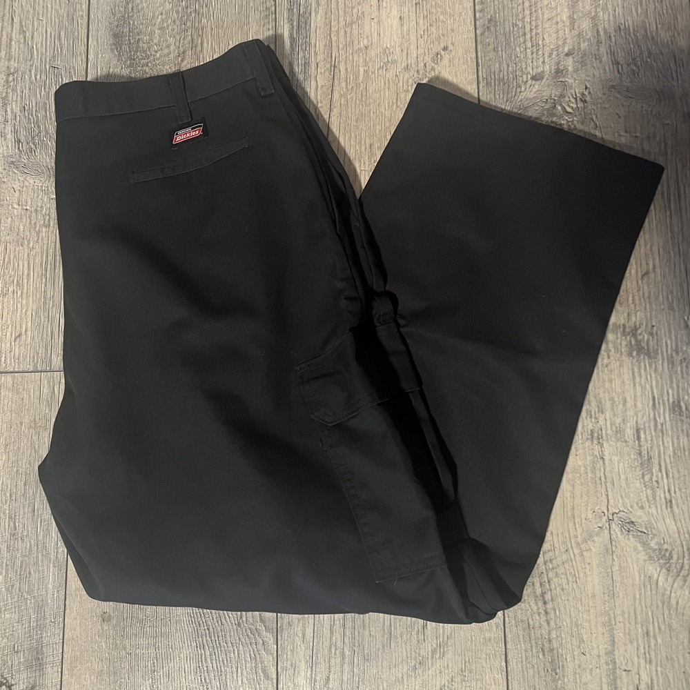 NWOT Dickies Men's 7113038BK  Carpenter Type Work Pants Black 40 X 30